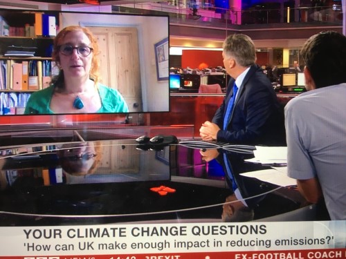 Jo House on BBC News